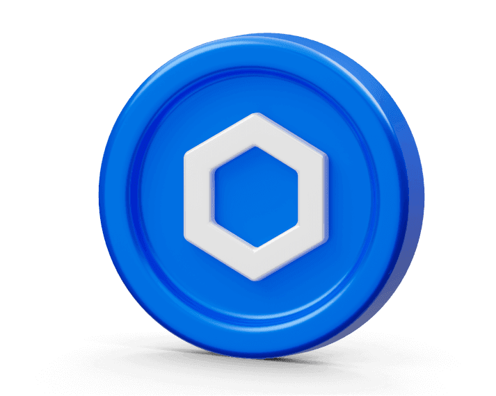 Chainlink 3D illustration